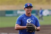 鄭宗哲春訓狀態超棒　拚WBC紅襪貼心掛台灣國旗[影]