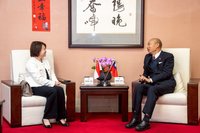 韓國瑜接見新加坡駐台代表　盼持續深化合作交流