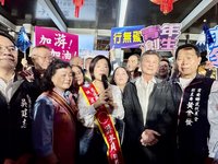 支持者聚集車站迎接引民怨　游淑貞：民眾自發行動
