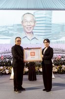 總統頒發褒揚令　表彰巨大創辦人劉金標卓越貢獻