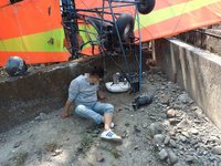 男子駕動力滑翔翼墜屏東　頭部外傷送醫暫無礙