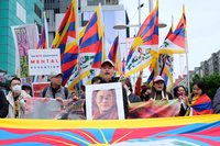 西藏抗暴67週年遊行  籲台灣人共同反對跨國鎮壓