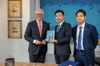 江啟臣拜會澳洲前總理　就台澳關係交換意見