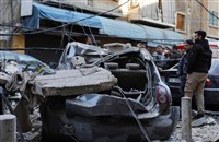 以色列空襲貝魯特市中心公寓　黎巴嫩戰火升溫