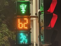 航海王遊行登場前夕　高雄路口現喬巴行人號誌