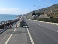 海浪侵蝕掏空路基　台11線大坑段修復工期7個月