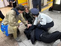 桃園消防員遊日不忘救援　展現專業與助人精神