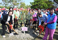 中央地方攜手植樹　彰化埤頭栽植7原生樹種護生態