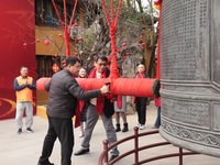 上海台商新春祈福　共許和平安定