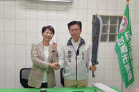 陳亭妃拜會郭國文　同聲團結面對藍白合挑戰