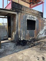 台中沙鹿第九公墓火警里民揪可疑人 警方調查釐清