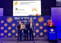 桃機蟬聯行李運送冠軍  Skytrax排名進世界頂尖行列