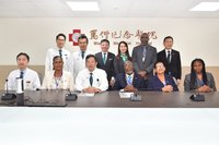 聖文森副總理訪馬偕  借重台經驗推動醫療轉型