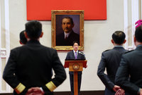 總統：盼立院不分黨派　挺不打折政院版國防特別條例