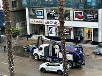 暴雨重創埃及6年前惡夢重演　開羅積水車輪高