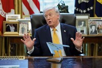 華爾街日報：川普向幕僚透露想盡快結束伊朗戰事