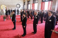 賴總統赴忠烈祠主持春祭　立法院長韓國瑜缺席