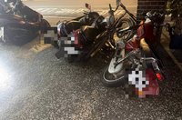 北市男夜推56輛路停機車  南港警火速查緝到案