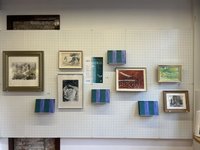 藝術家張浩強書籍原稿個展  展多年「藍圖」軌跡