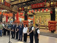 屏東參香揭匾談國防預算 賴總統：國家利益不能打折