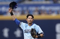 林哲瑄引退賽敲安、完成接殺　最後一舞目標達成