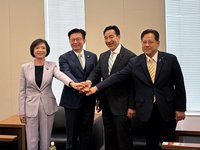 何欣純赴日半導體產業對談　盼奠定政策合作基礎