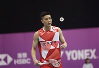周天成輕取泰國新星　羽球亞錦賽男單闖頭關