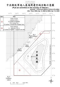 中共15機艦船台海周邊活動　國軍嚴密監控應處