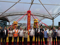 國1甲新建工程動土　卓榮泰盼儘速審查總預算案