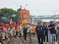 大甲媽遶境進香第2天　雙媽會期待落空