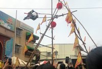 嘉市高空盪鞦韆比技藝膽識　日本熊本教育團觀摩