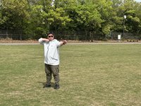 亞運參訪射箭場地　教練：最擔心射向面光問題