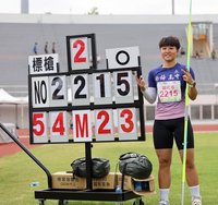 戴佑芩全中運標槍破大會摘金　想拚達標名古屋亞運