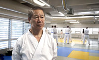 香川政夫芬蘭談武道精神 　空手道大師班座無虛席