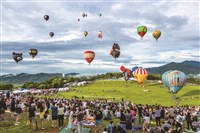 吉伊卡哇熱氣球萌度破表 台東博覽會的夏日協奏曲