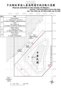 11艘共艦9架次共機擾台　國軍嚴密監控