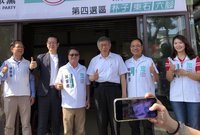 民眾黨嘉縣議員參選人服務處成立　柯文哲到場鼓勵