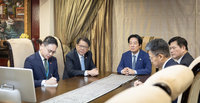 視訊國安團隊　賴總統：確保政府零時差順暢運作