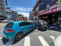 台中男子疑涉毒駕肇事撞車  警方製單舉發