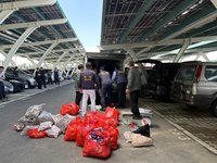 金門小三通查走私　查扣百公斤非法集貨中國食品