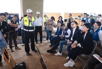 藍綠立委考察台北港土方暫置　盼降低對八里衝擊