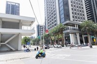 竹市7號空橋動工　串聯慈雲路東側步道改善通行