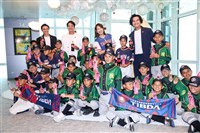 原鄉小球員登台北101圓夢　林智勝挑戰垂直馬拉松