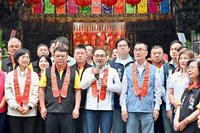 板橋慈惠宮慶典  侯友宜蘇巧慧李四川同台祈福