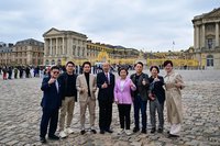 韓國瑜率立委訪法國　參訪凡爾賽宮、設宴感謝僑胞