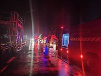 核二廠內閒置倉庫凌晨火警　消防迅速撲滅無人傷