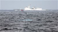 川習會期間無共機擾台　中共8艦船台海周邊活動