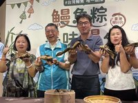 美味「鰻」分漁業署推鰻魚粽　盼民眾力挺國產鰻農