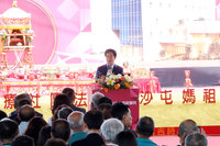 鍾東錦爭取教育經費　賴總統：總預算尚未通過