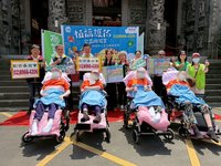 創世植物人新北五穀先帝廟祈福　為園遊會暖身集氣